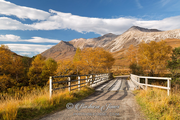Torridon. Beinn Eighe in Autumn. Coulin Estate. Wester Ross. Scotland.
