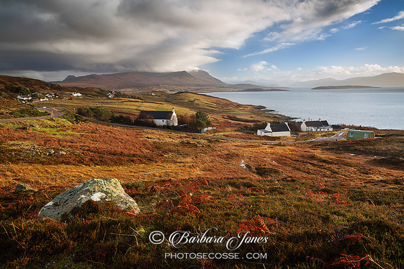 Polbain View, Winter Light. Coigach.  Scotland.