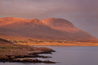 Achiltibuie from Polbain at Sunset. Coigach. North West Geopark. Scotland.