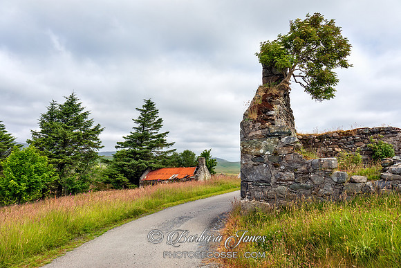 Isle of Jura Ardfernal Ruins Scotland
