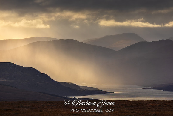 A Mhoine Loch Hope Squall,  Sutherland Scotland.