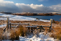 A Winter scene of Tanera Mor. From Polbain. Coigach. Scotland.