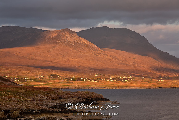 Achiltibuie Sunlit Hills Coigach Scotland