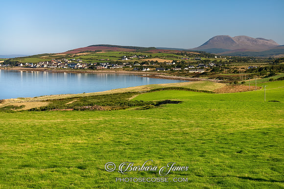 Blackwaterfoot and Goat Fell Isle of Arran Scotland