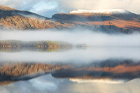 Loch Maree Misty Mountains Slattadale Scotland