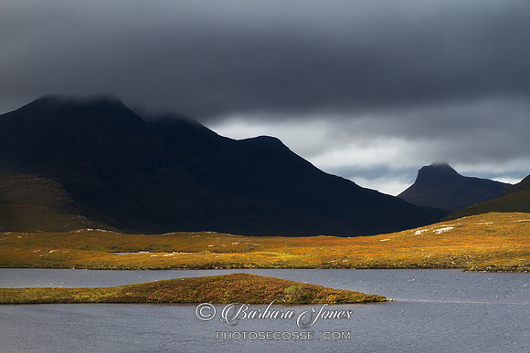 Stac Pollaidh and Cul Beag Knockan Rock Scotland.