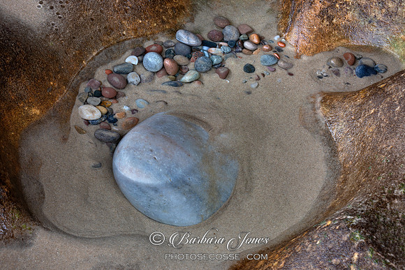 Clashach Pebbles #1 Moray Coast Scotland