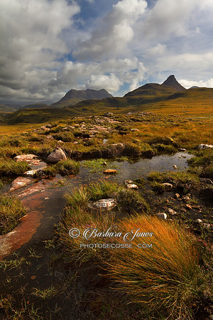 Stac Pollaidh from Druim Bad a Ghaill. Coigach.  Scotland.