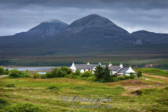 Paps of Jura and Heatherhouse Scotland