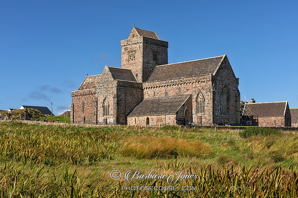 Iona, The Abbey. Inner Hebrides, Scotland.