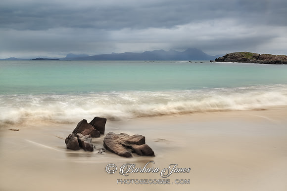 Mellon Udrigle Stormy Skies Wester Ross Scotland.