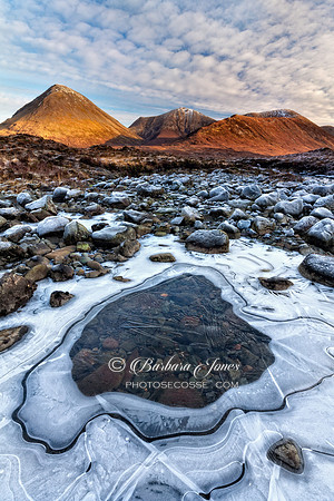 Red Cuillin  Ice Pool Sligachan  Skye
