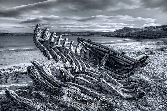 The Reaper Wreck Talmine Beach Sutherland Scotland