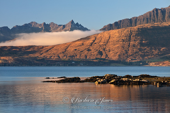 Black Cuillin Reflection Tokavaig Isle of Skye