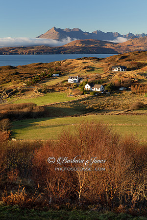 Tarskavaig Winter Sun Skye Scotland