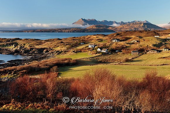 Tarskavaig in Winter Light Skye Scotland
