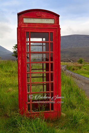 Rackwick Phone Box Isle of Hoy Orkney Scotland