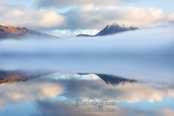 Loch Maree Mists Wester Ross Scotland