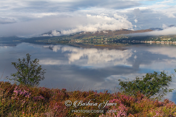 Lochcarron Reflections. Autumnal Mists. Scotland.