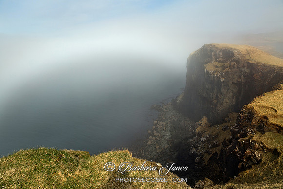 Oronsay Island. Fogbow. Ullinish. Isle of Skye. Scotland.