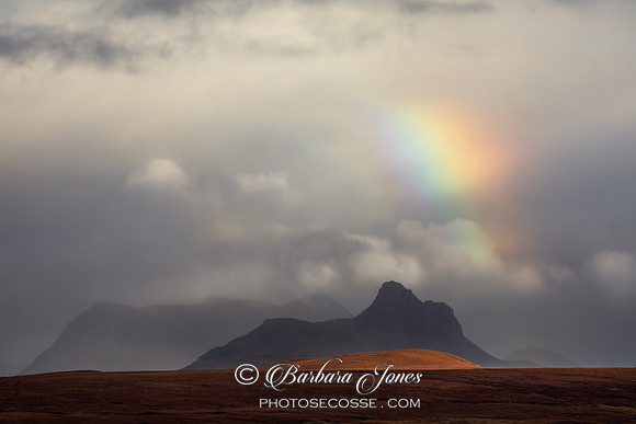 Rainbow Stac Pollaidh  Coigach Scotland