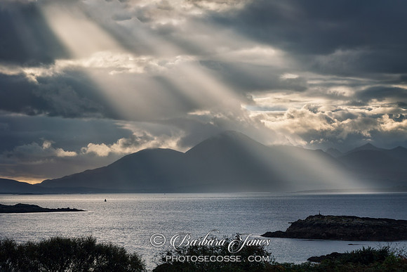 Isle of Skye Sunbeams Loch Alsh Scotland