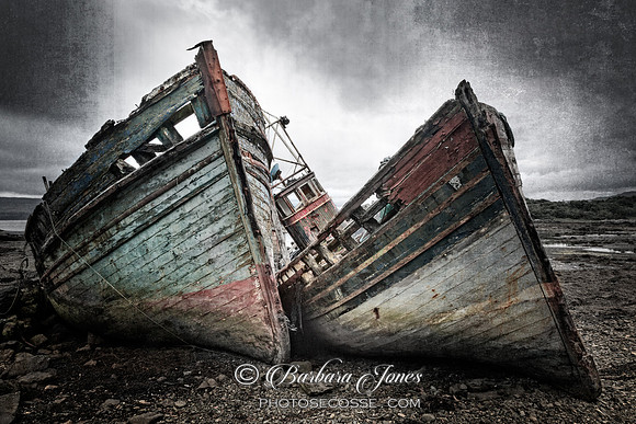 Salen Boats Sound of Mull  Inner Hebrides. Scotland.
