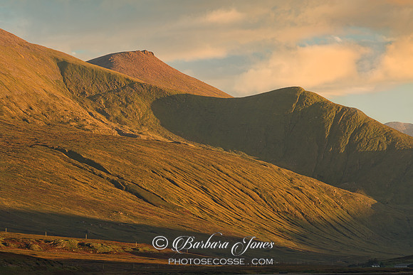 Beinn Spionnaidh Evening Light  Durness, NC500 Scotland.