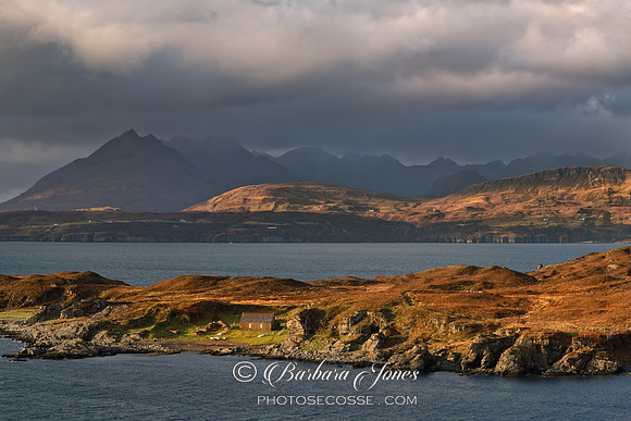 Tarskavaig Bay  Moody Light  Skye  Scotland.