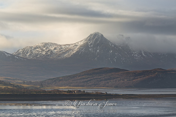 Ben Loyal from Skinnet. Morning Light. Sutherland. Scotland.