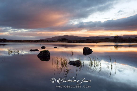 Loch Ba Sunrise. Rannoch Moor. Highland Scotland.