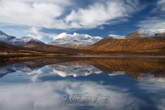 Loch Ainort and Beinn Dearg. Isle of Skye. Scotland.
