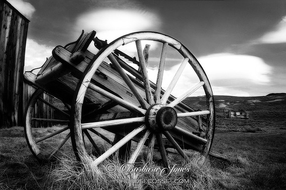 Old Wagon Bodie Ghost Town California, USA.