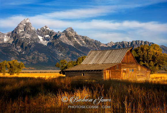 Teton National Park, Wyoming, The Moulton Barn.