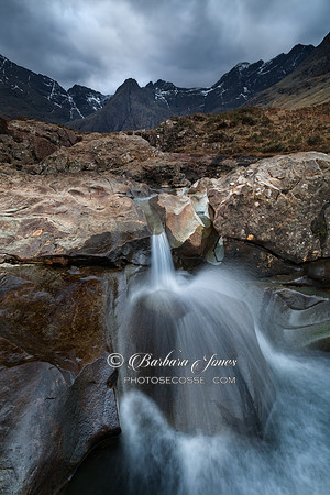 Fairy Pools in March #1. Glen Brittle. Isle of Skye. Scotland.