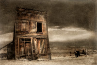 Bodie Ghost Town Swazey Hotel California USA.