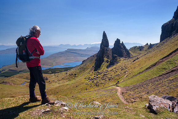 Old Man of Storr Pinnacles. Trotternish. Isle of Skye. Scotland.