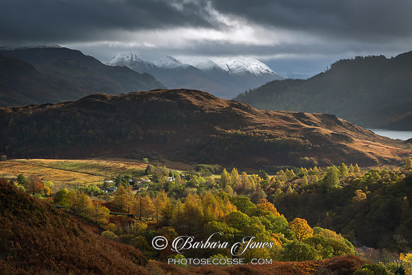 Five Sisters of Kintail. Late Autumn. Scotland.
