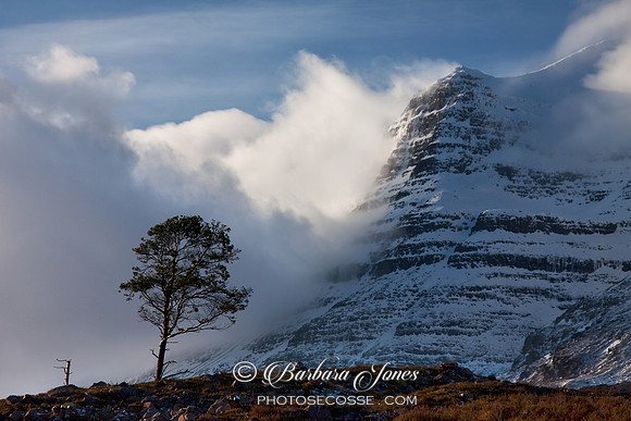 Torridon, Liathach in Winter. Wester Ross. Scotland.