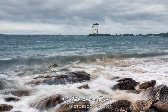 Port Ellen Carraig Fhada Lighthouse Islay Scotland.