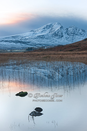 Blaven in The Gloaming Skye Scotland