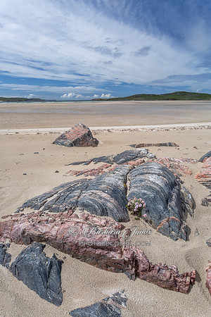 Traigh Uig. Summer Skies. Isle of Lewis. Eilean Siar. Scotland.
