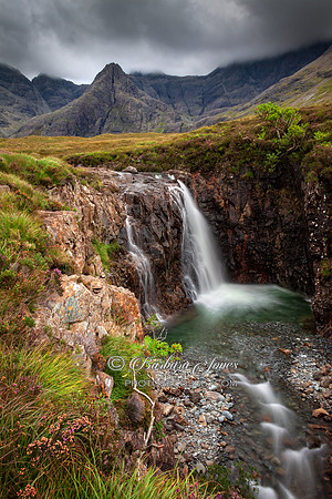 Fairy Pools  in August. Glen Brittle. Isle of Skye. Scotland.