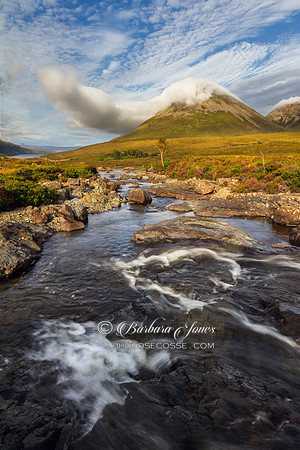 Glamaig and The Cloud. Sligachan. Isle of Skye. Scotland.