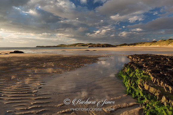 Balnakeil Beach Evening Light Durness NC500 Scotland.