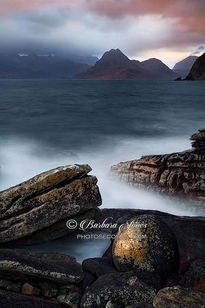 Elgol Beach Ball Sunset Isle of Skye.