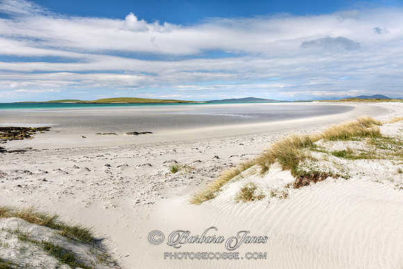 Clachan Sands Sunny Weather North Uist Outer Hebrides.