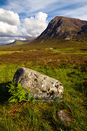 Glen Coe. Lagangarbh and Buachaille Etive Mòr . PF. Scotland.