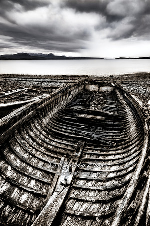 Badentarbet Boat Wreck, North West Scotland.