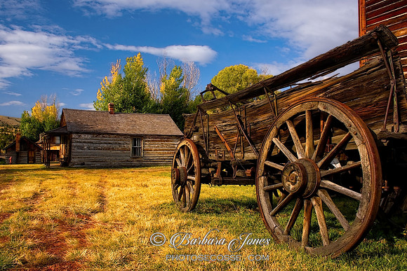 Nevada City Ghost Town Montana USA.